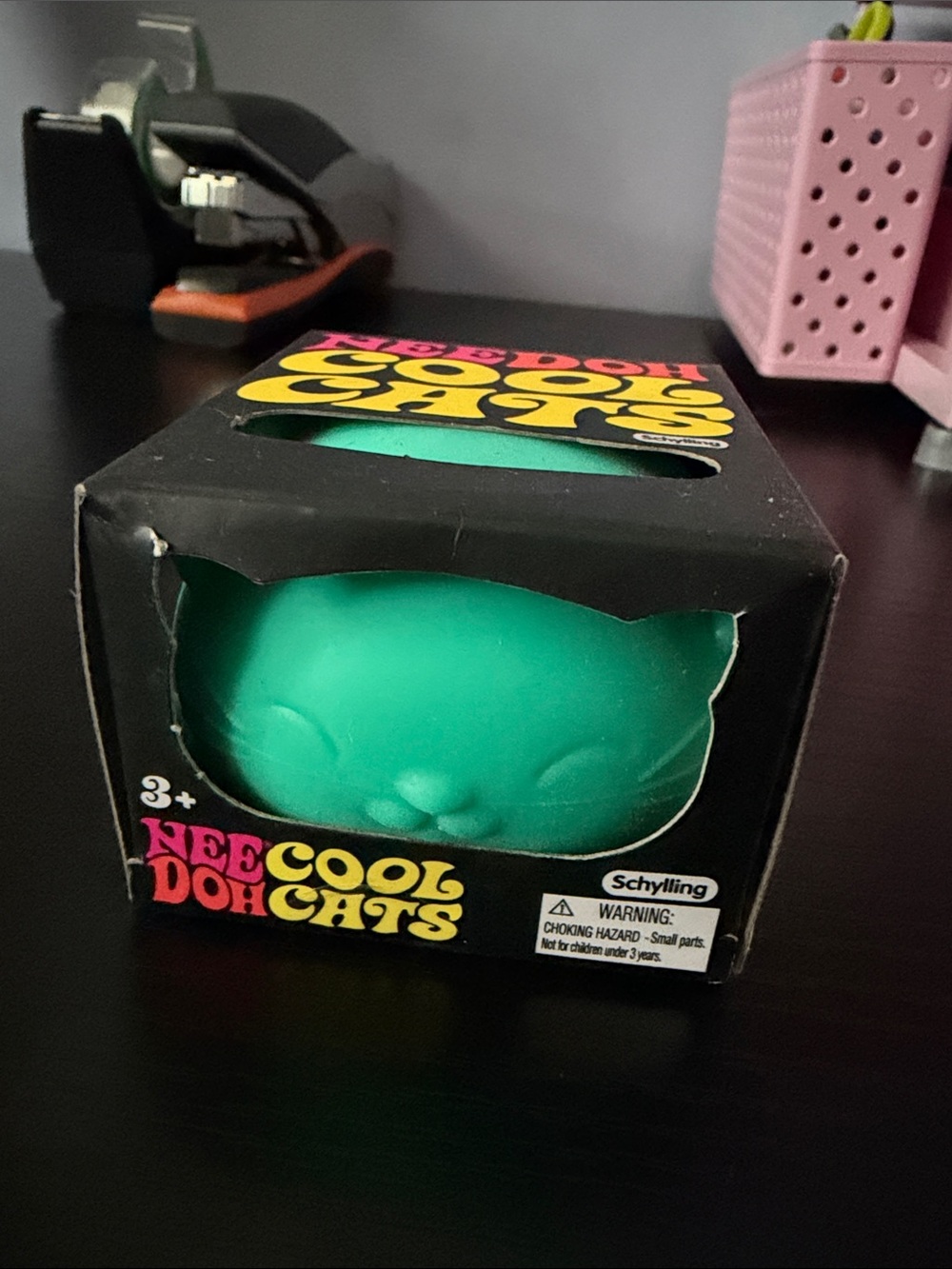 Schylling- NEEDOH COOL CATS- teal- NIB
